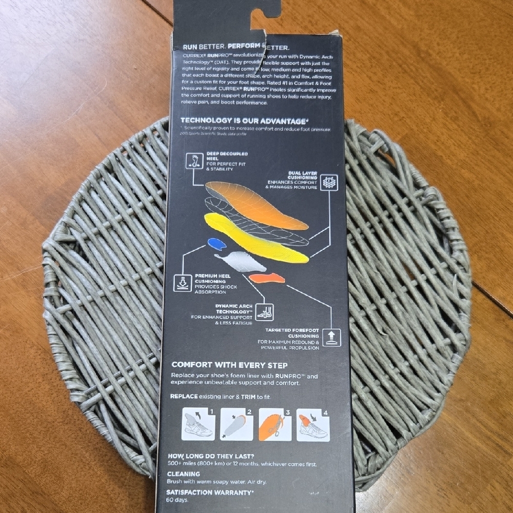 Currex RunPro Dynamic Insole - Low Profile - Picture 2 of 3